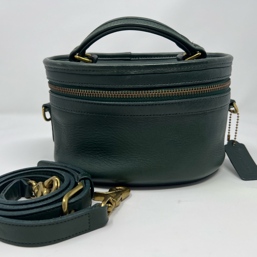 RARE Vintage Coach Bottle Green Trail Bag 9955 1995